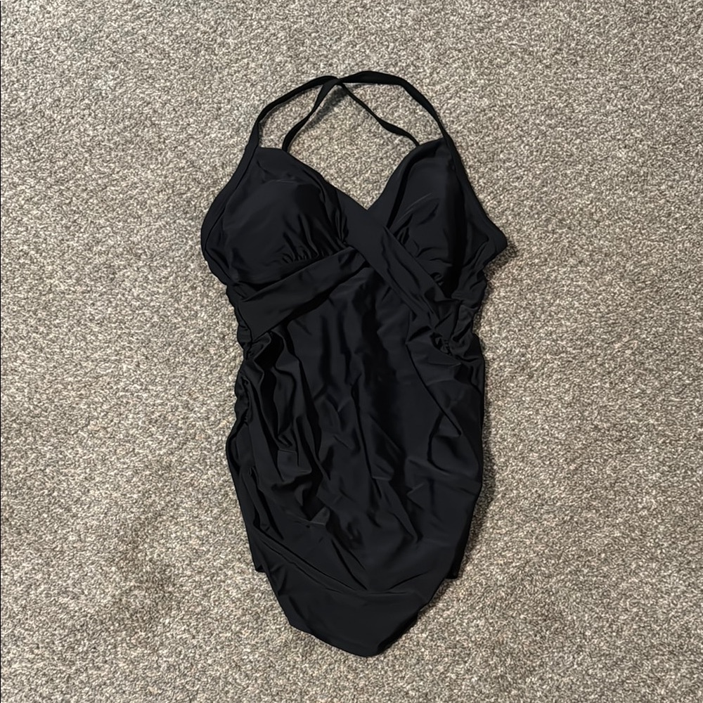 Pinkblush maternity tankini swim top